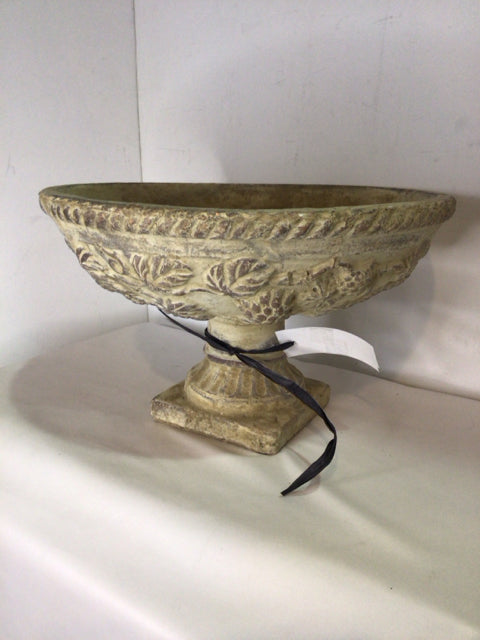 Cream Ceramic Urn