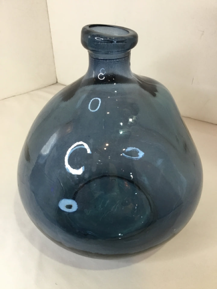 Blue Glass Vase