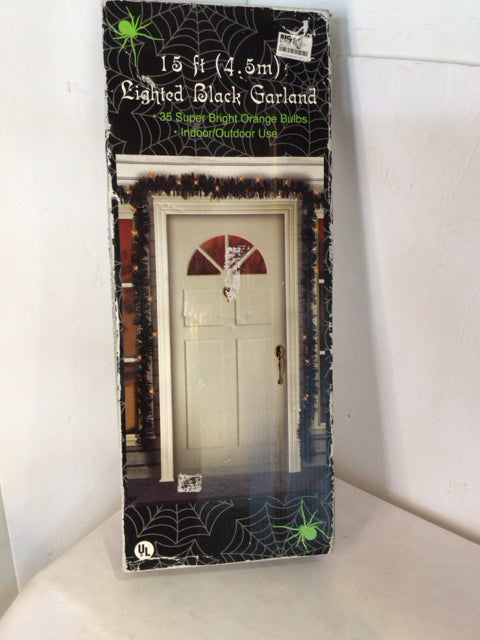 Halloween Black Garland Holiday Item
