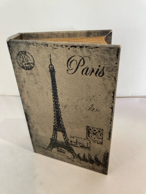 Paper Eiffel Tower Gray Box