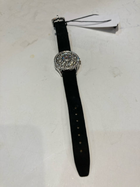 Black Rhinestone Watch