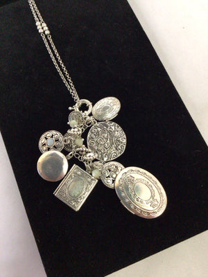 Silver Charms Necklace