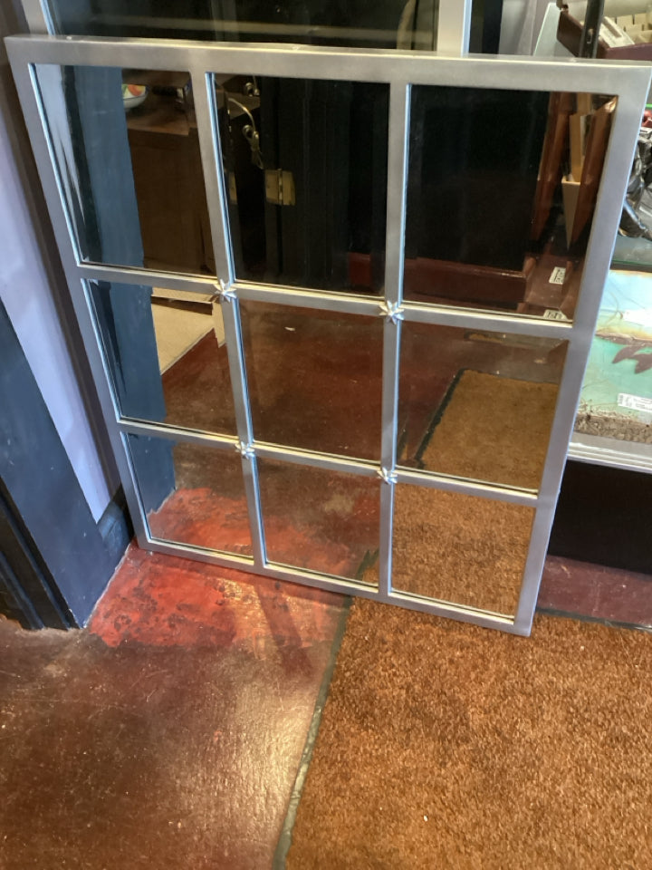 Silver Metal Divided Mirror