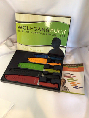 Wolfgang Puck Set of 5 Multi-Color Knife Set