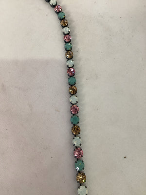 Multi-Color Crystal Necklace
