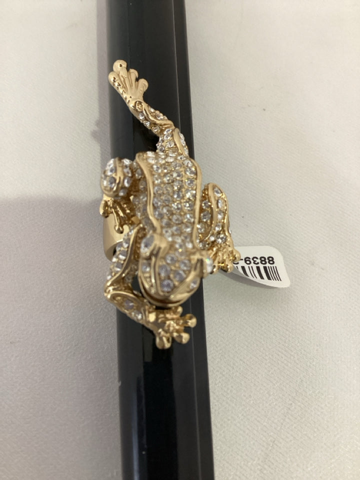 Gold Frog Ring