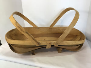 Brown Wood Basket