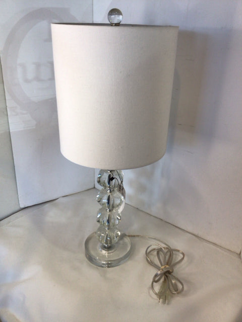 Clear Lucite Lamp