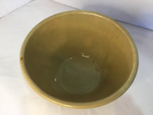Watt Pottery 1930's Orange Pottery Hammered Bowl