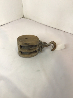 Brown Cast Iron Pulley Farm Equipment