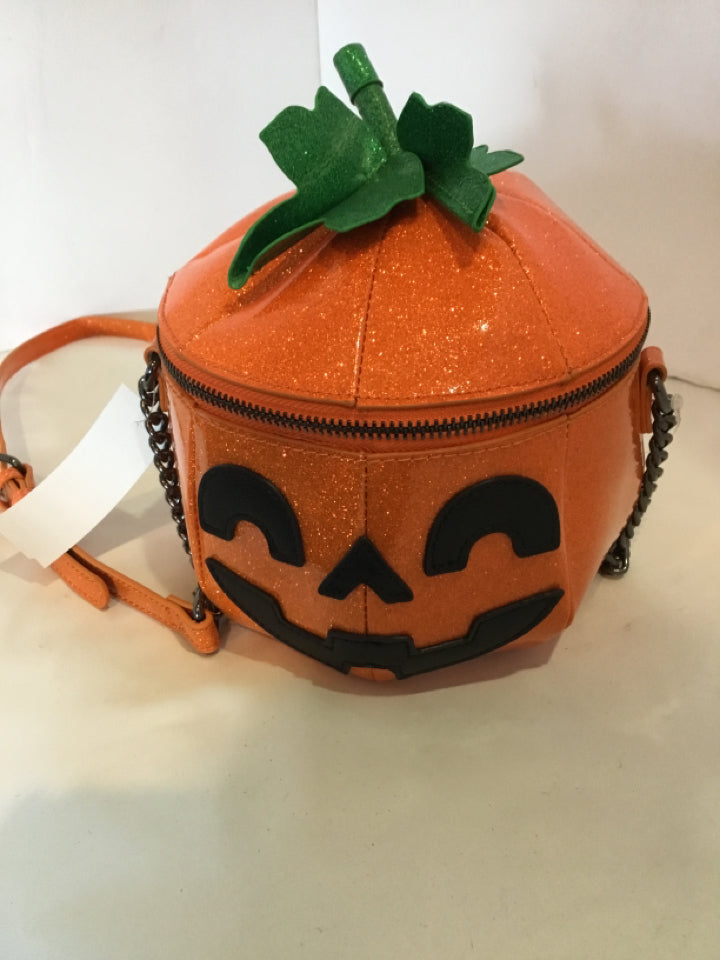 Orange Pumpkin Purse