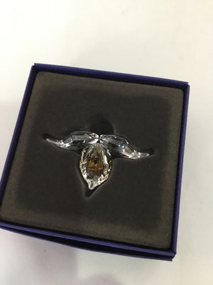 Swarovski Clear Crystal Flower Orchid Ornament