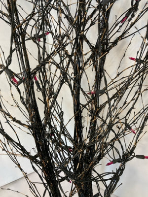 Halloween Black/Blue Branches Lighted Holiday Item