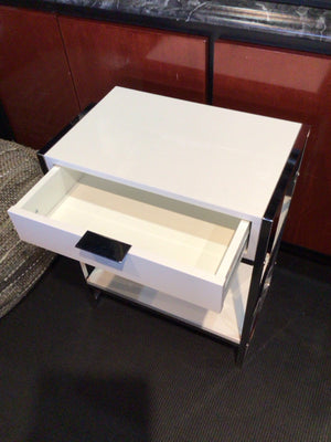 Room & Decor Modern White Laminate Drawer Night Light
