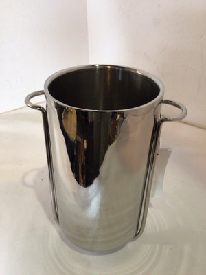 West Elm Silver Stainless Steel Ice Bucket