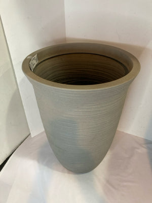 Gray Plastic Planter