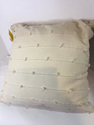 Cream Cotton Pillow