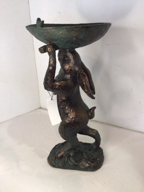 Bronze Resin Rabbit Statue