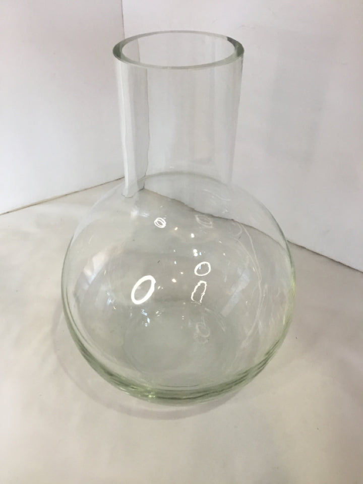 Clear Glass Vase