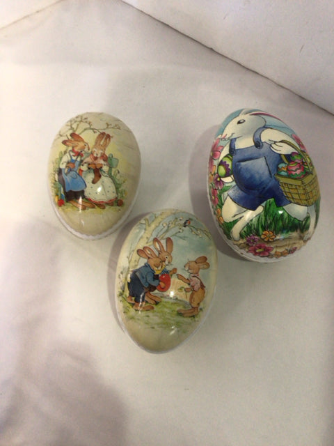 Easter Multi-Color Paper Storage Eggs Misc