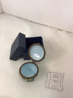 Multi Enamel Trinket Box