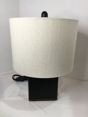 Black Leather Lamp