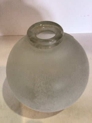 Pottery Barn Frosted Glass Vase