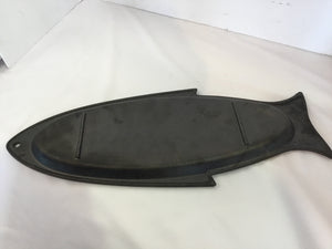 Outset Cast Iron Fish Serving Dish