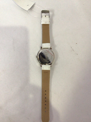 Wristband White Leather Snow White Watch