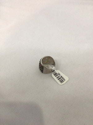 Sterling Silver Multi-Color Ring