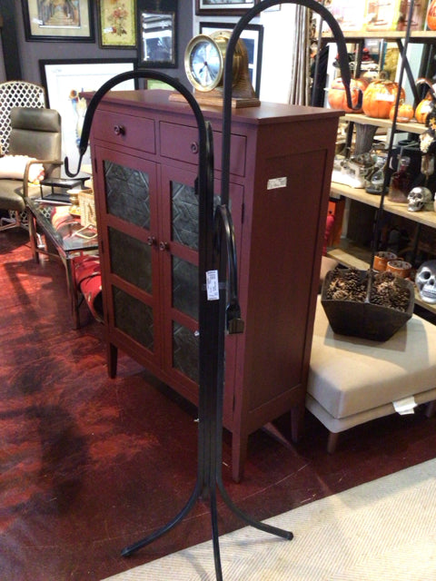 Hanging Black Iron Plant Holder