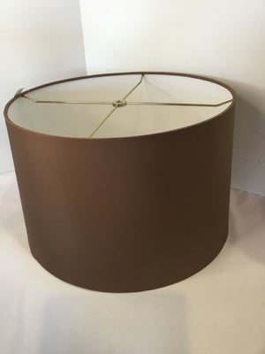 Brown Drum Lamp Shade