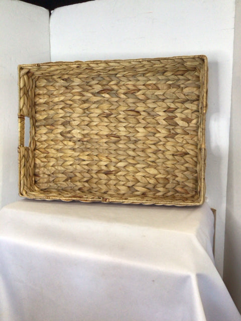 Basket Tan Sea Glass Vase
