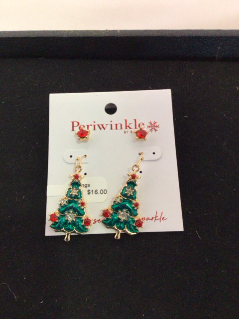 Christmas Tree Earrings