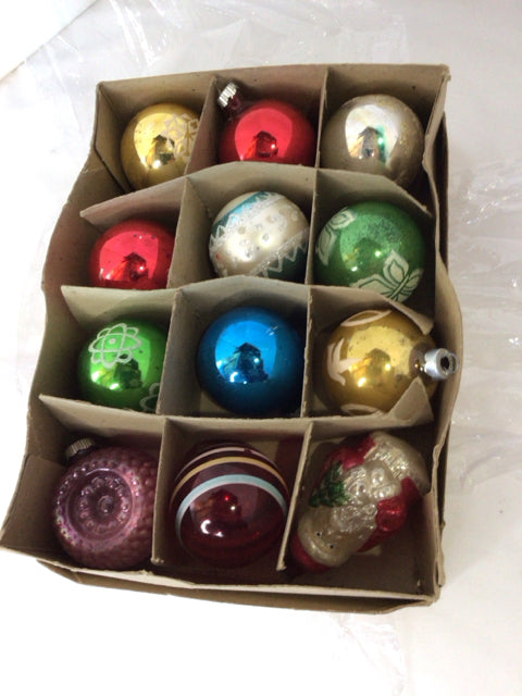 Shiny Brite Vintage Multi-Color Holiday Item