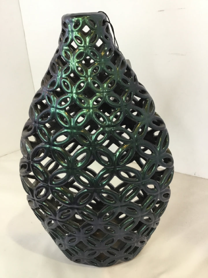 Green Ceramic Vase