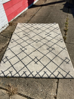 Project 62 Olefin Gray/White Rug