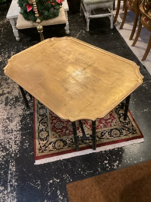 Formal Wood Gold Table