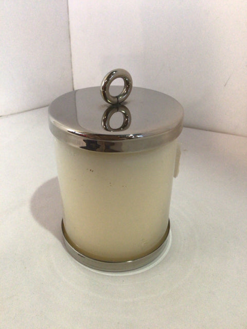 White Lidded Candle