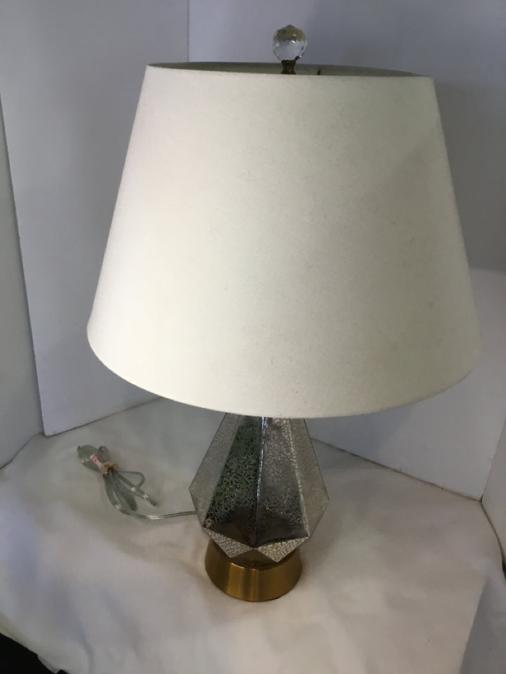 Mercury Glass Lamp