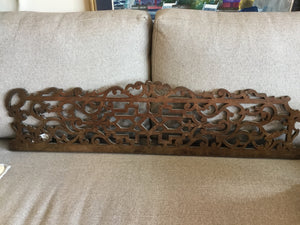 Cut Out Wood Brown Wall Decoration