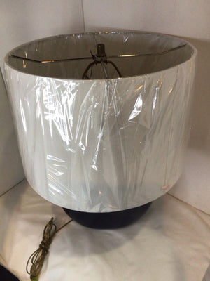 Navy Ceramic Lamp