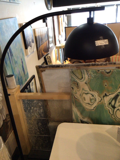 Arch Black Metal Floor Lamp