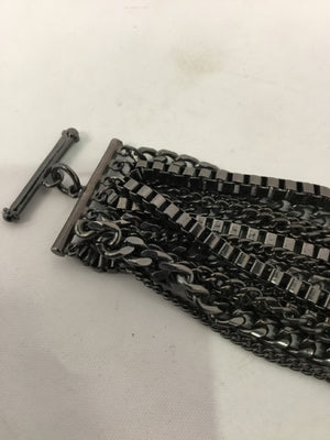 Gray Chain Bracelet