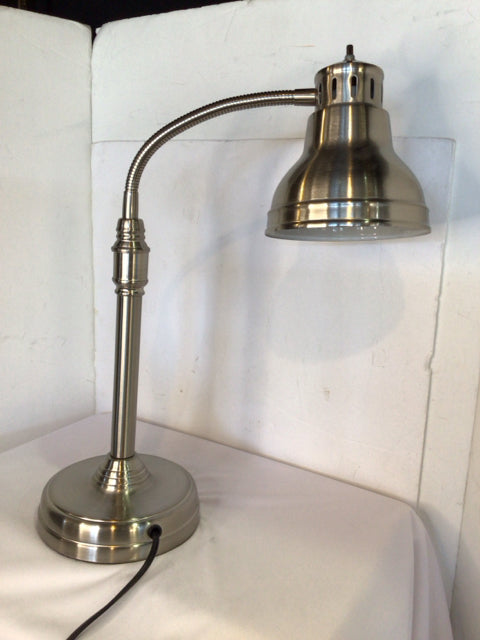 Adjustable Silver Lamp