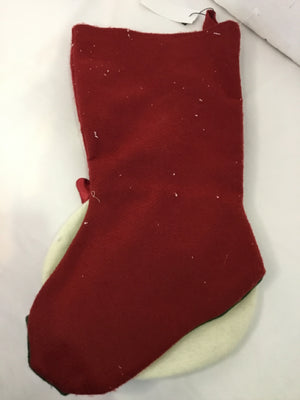 Christmas Multi-Color Felt Stocking Holiday Item