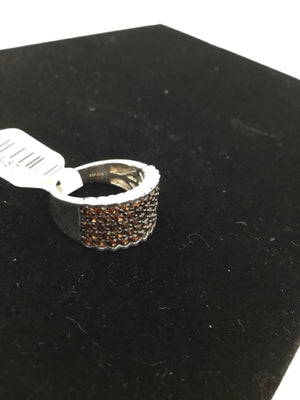 Brown Rhinestone Ring
