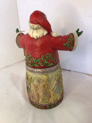 Jim Shore Christmas Resin Santa Holiday Item