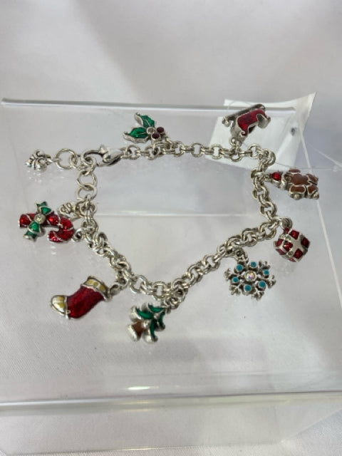 Silver Charms Bracelet