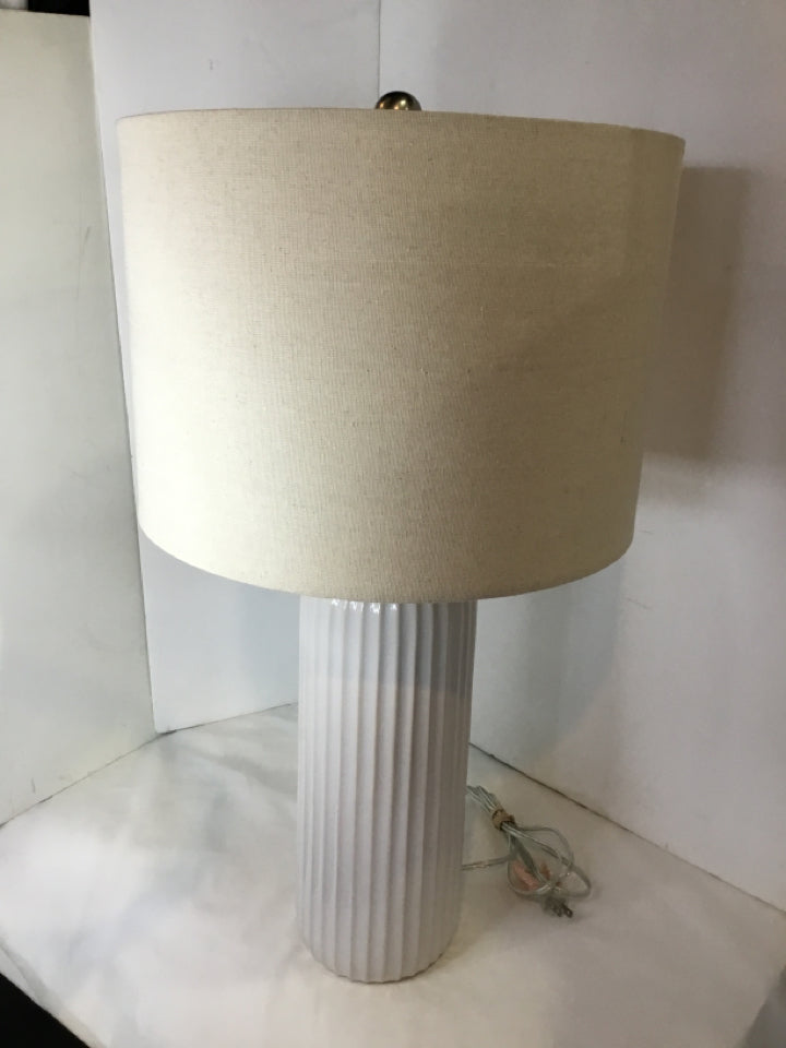 White Ceramic Lamp